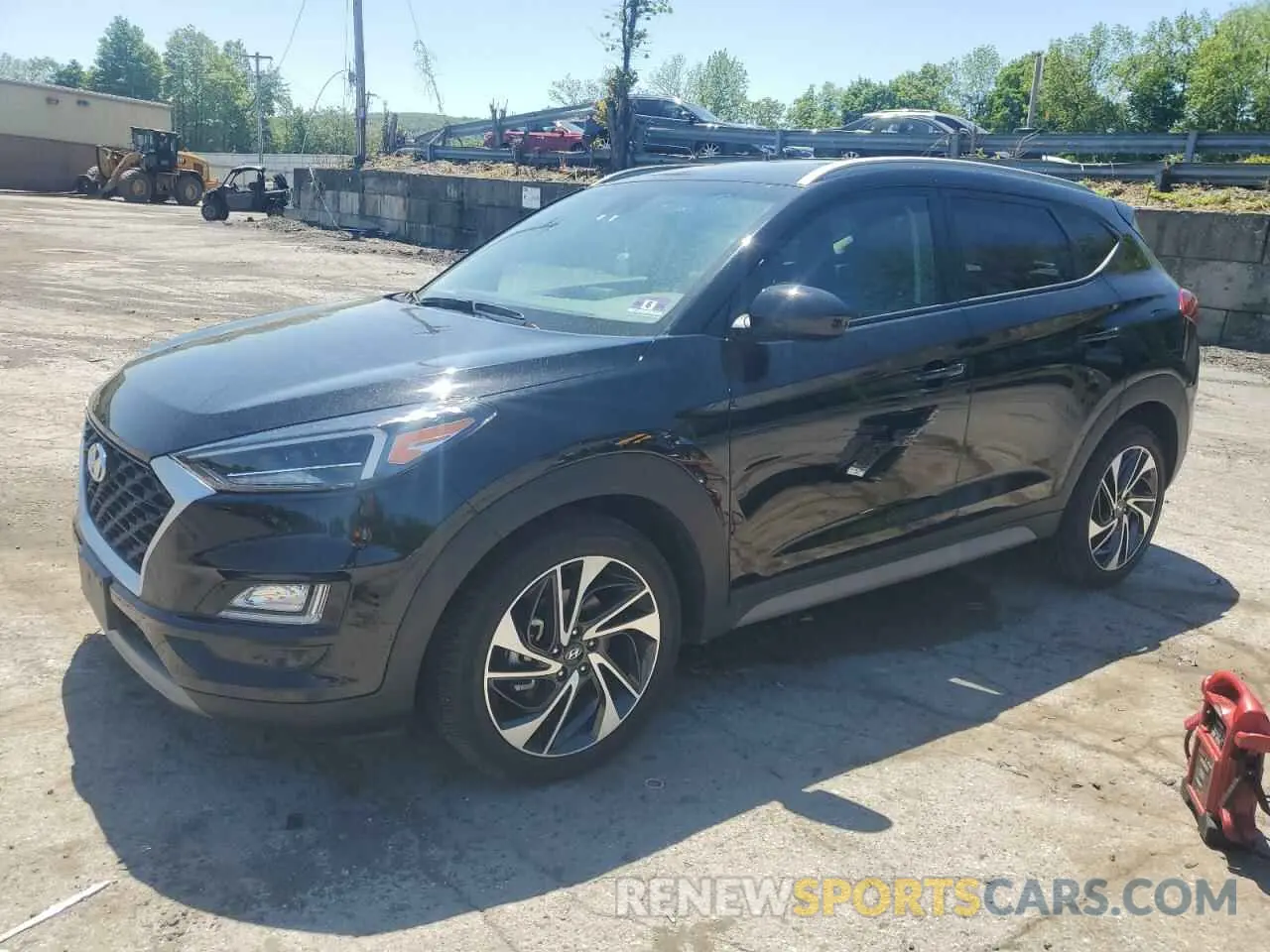 1 fotografías del automóvil dañado KM8J3CAL5KU982864 HYUNDAI TUCSON 2019