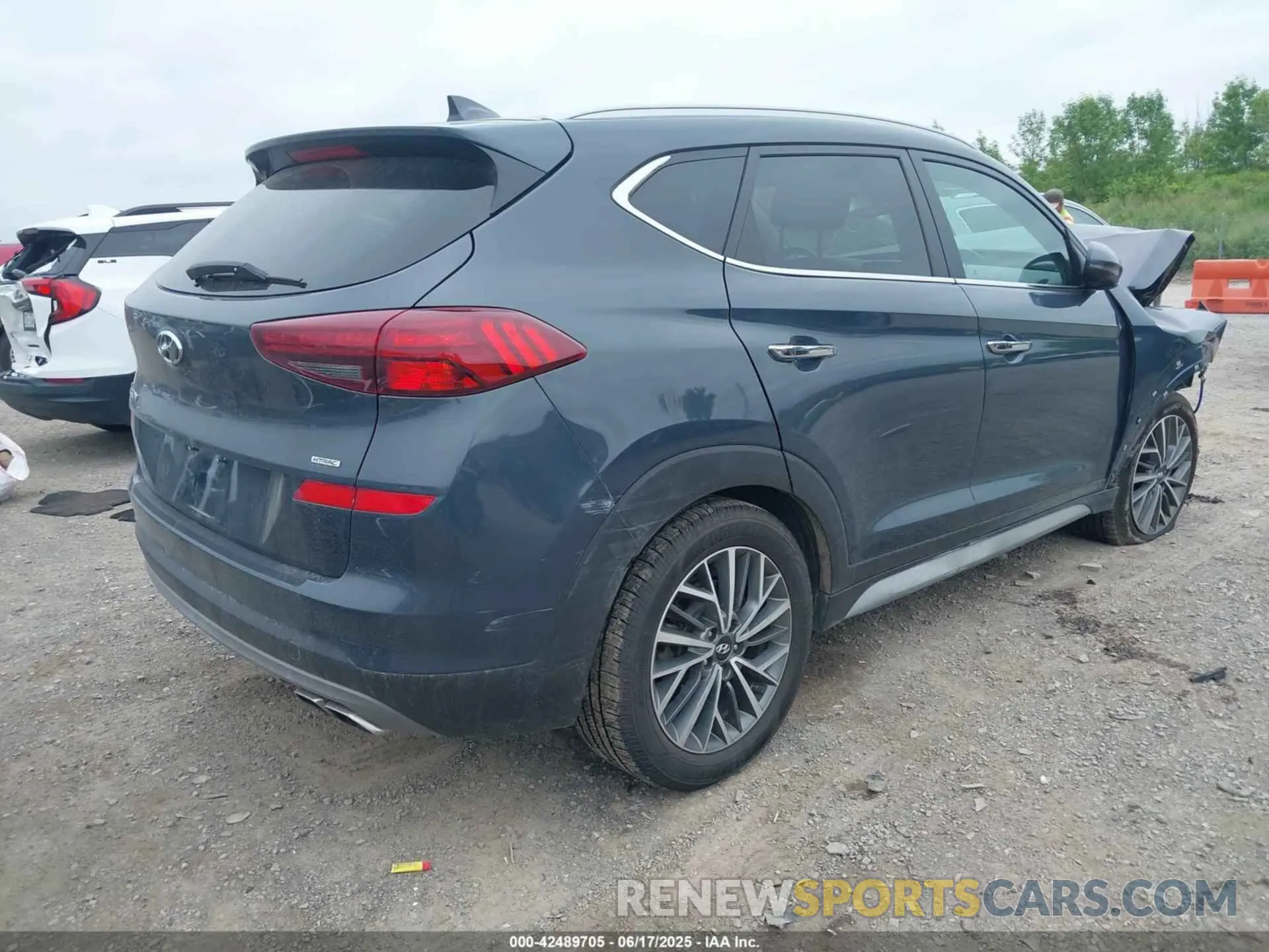 4 fotografías del automóvil dañado KM8J3CAL6KU030407 HYUNDAI TUCSON 2019
