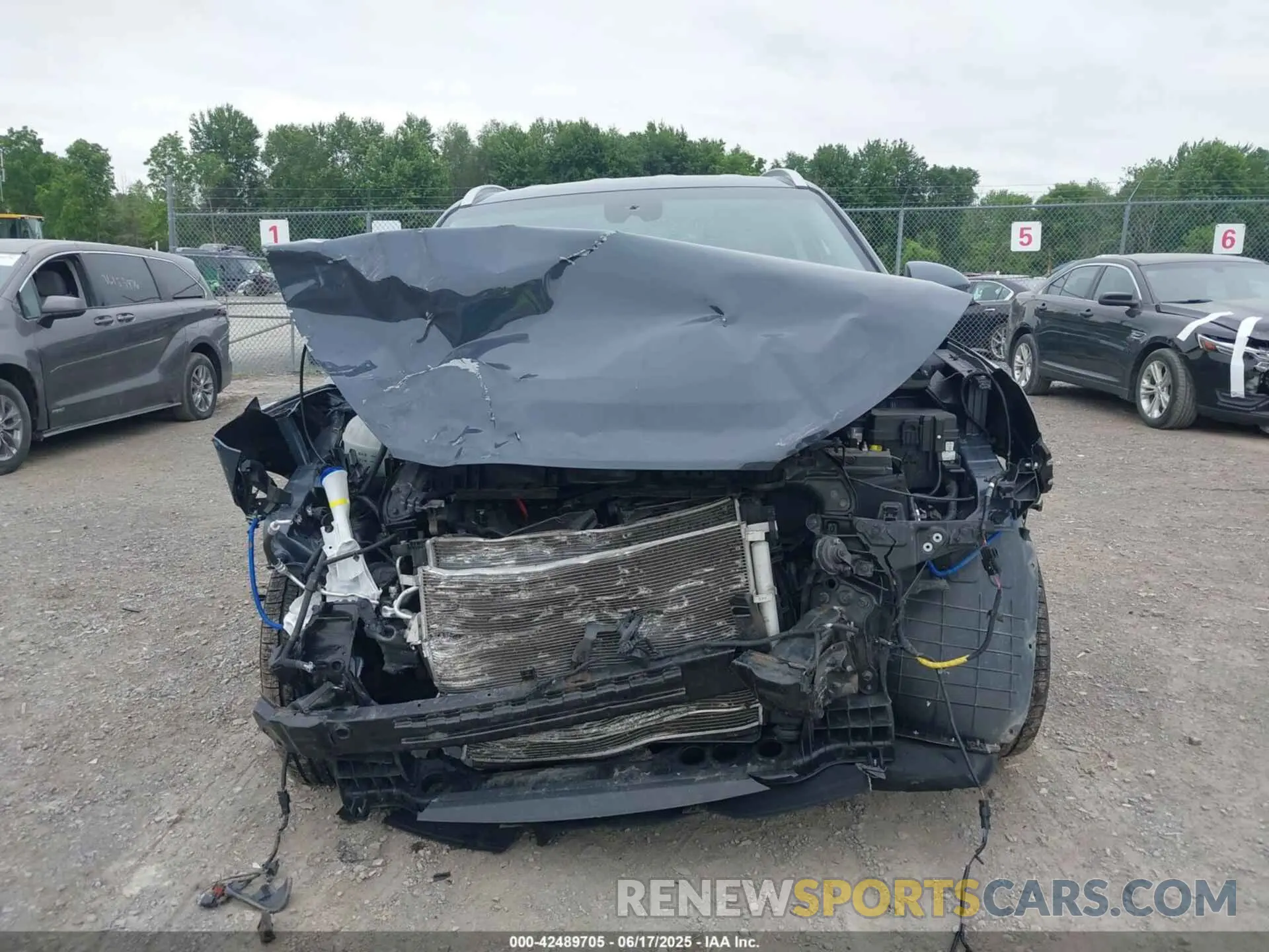 6 fotografías del automóvil dañado KM8J3CAL6KU030407 HYUNDAI TUCSON 2019