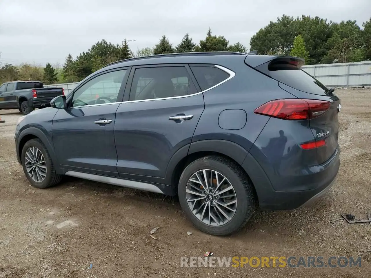 2 fotografías del automóvil dañado KM8J3CAL7KU049936 HYUNDAI TUCSON 2019
