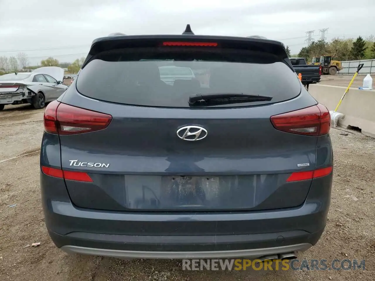 6 fotografías del automóvil dañado KM8J3CAL7KU049936 HYUNDAI TUCSON 2019