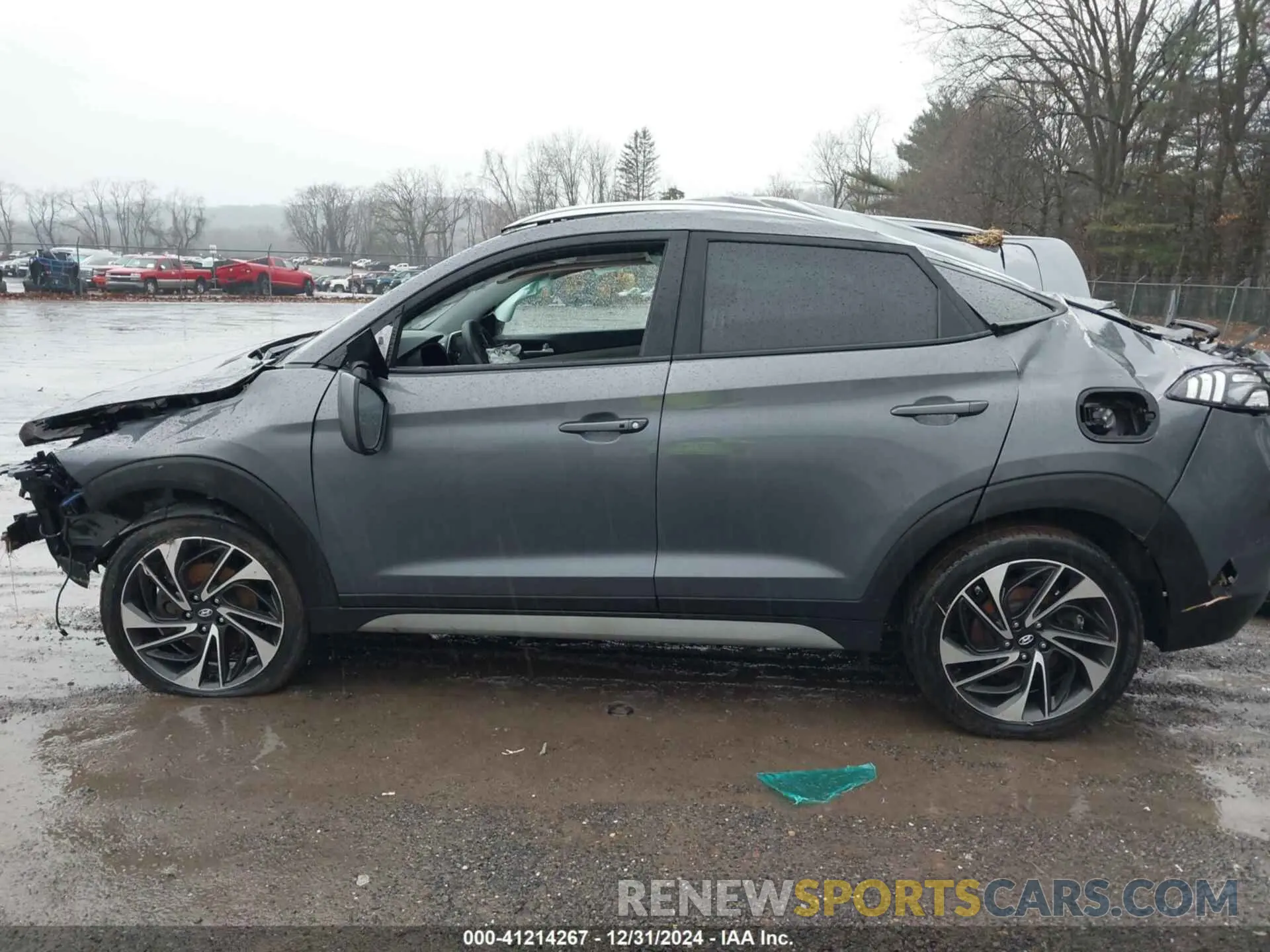 14 fotografías del automóvil dañado KM8J3CAL8KU065577 HYUNDAI TUCSON 2019