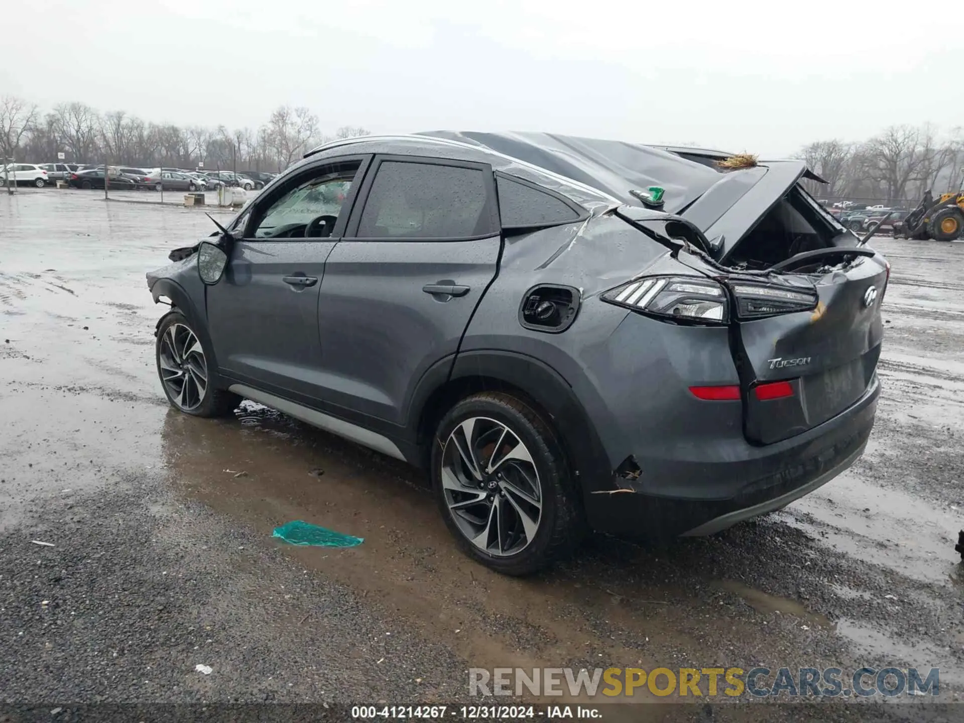 3 fotografías del automóvil dañado KM8J3CAL8KU065577 HYUNDAI TUCSON 2019