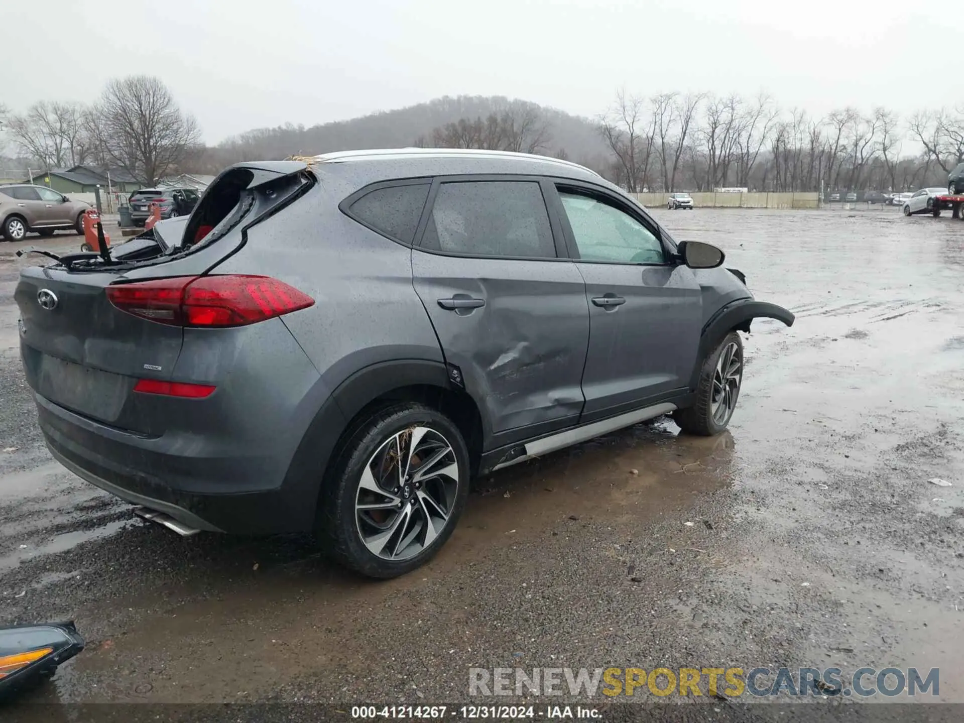4 fotografías del automóvil dañado KM8J3CAL8KU065577 HYUNDAI TUCSON 2019