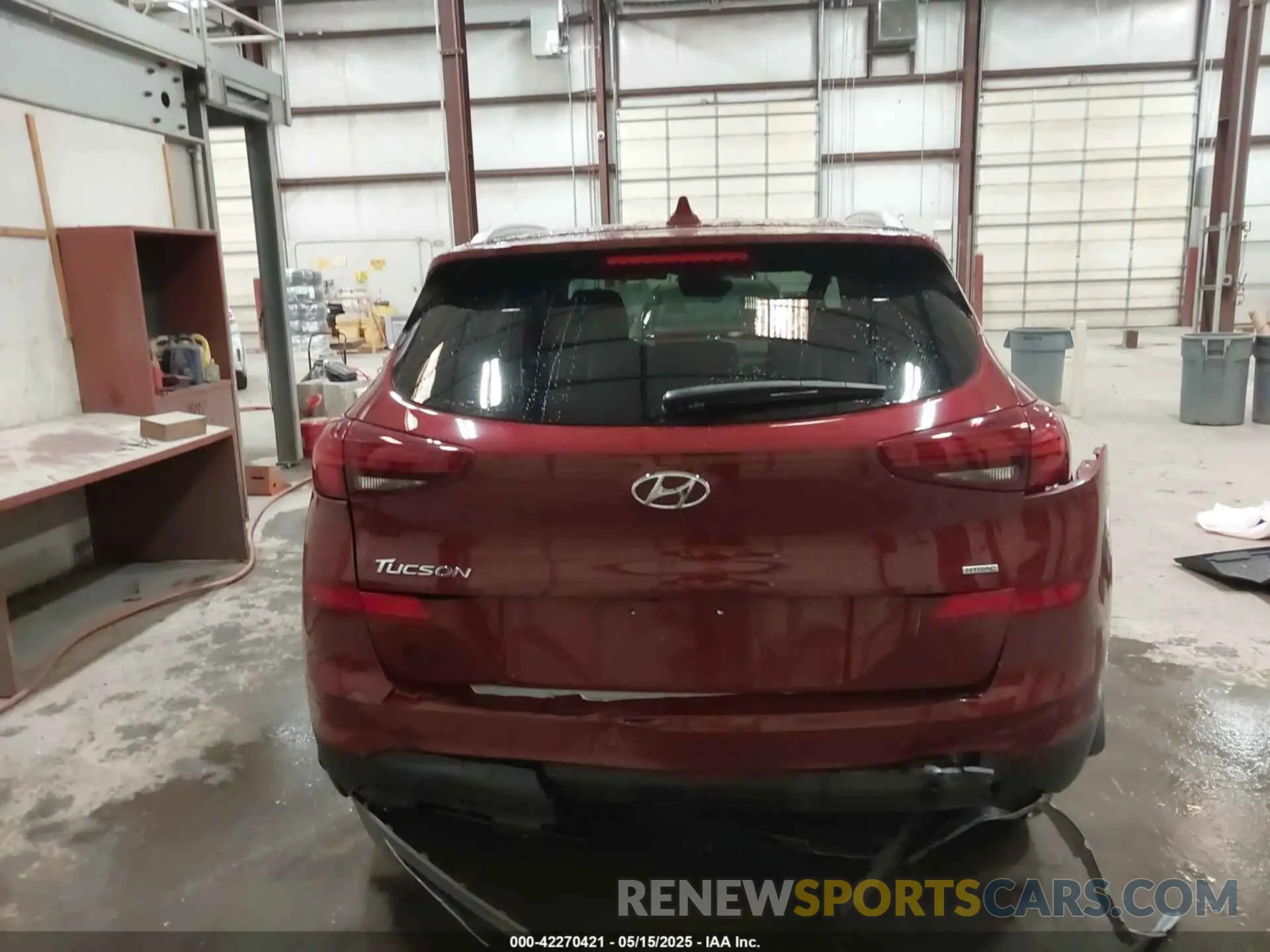 16 fotografías del automóvil dañado KM8J3CAL8KU848771 HYUNDAI TUCSON 2019