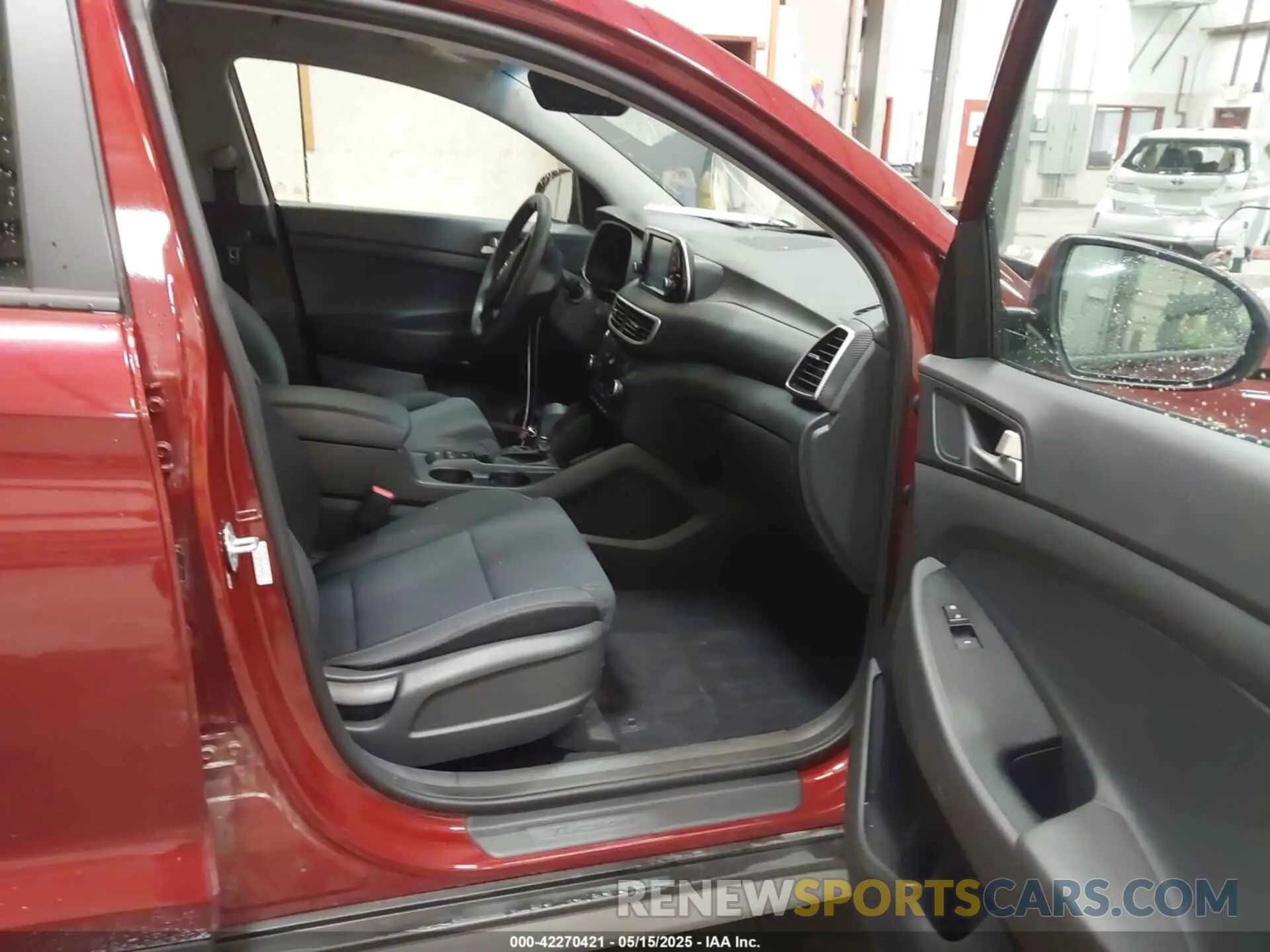 5 fotografías del automóvil dañado KM8J3CAL8KU848771 HYUNDAI TUCSON 2019