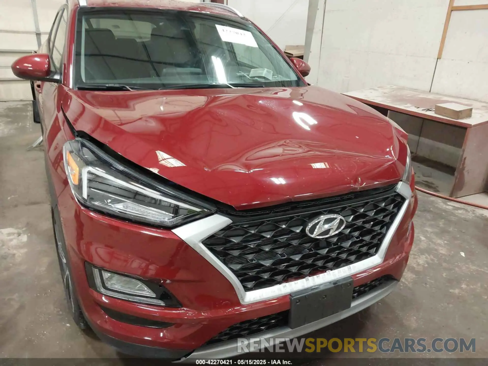 6 fotografías del automóvil dañado KM8J3CAL8KU848771 HYUNDAI TUCSON 2019