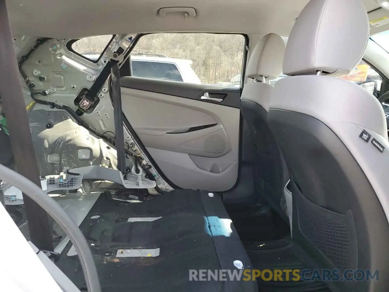 11 fotografías del automóvil dañado KM8J3CAL8KU886968 HYUNDAI TUCSON 2019