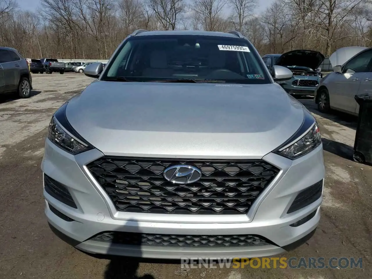 5 fotografías del automóvil dañado KM8J3CAL8KU886968 HYUNDAI TUCSON 2019