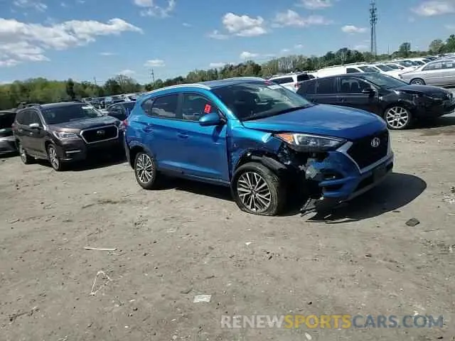 12 fotografías del automóvil dañado KM8J3CAL9KU014511 HYUNDAI TUCSON 2019