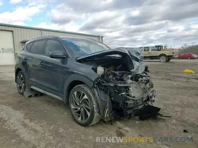 12 fotografías del automóvil dañado KM8J3CAL9KU853753 HYUNDAI TUCSON 2019
