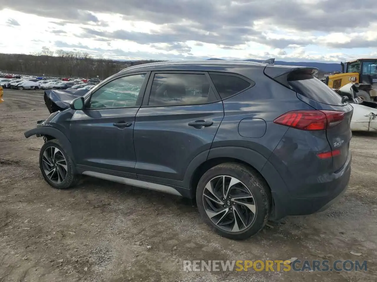 2 fotografías del automóvil dañado KM8J3CAL9KU853753 HYUNDAI TUCSON 2019