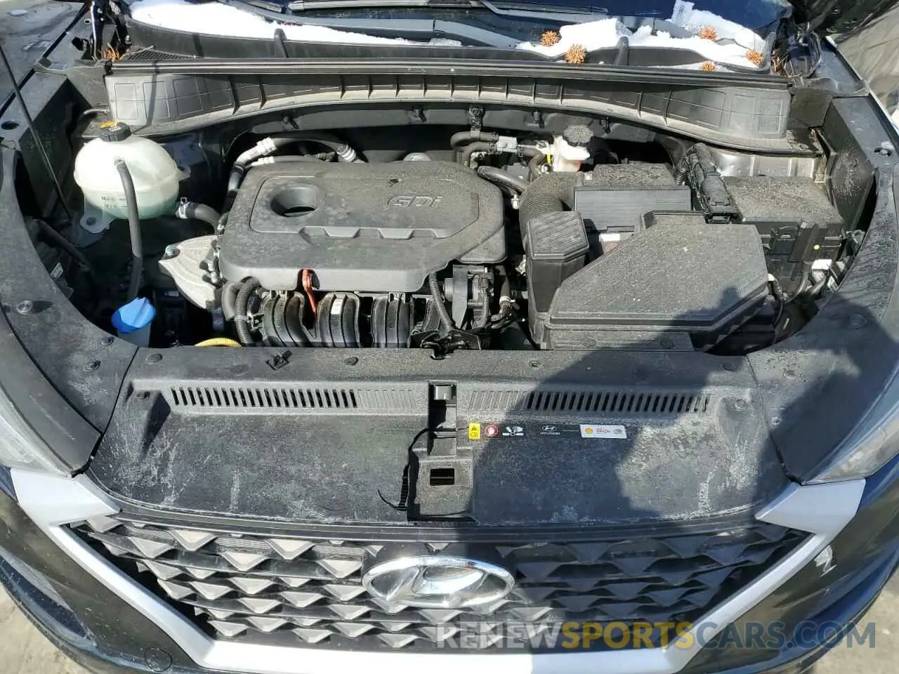 12 fotografías del automóvil dañado KM8J3CAL9KU895579 HYUNDAI TUCSON 2019