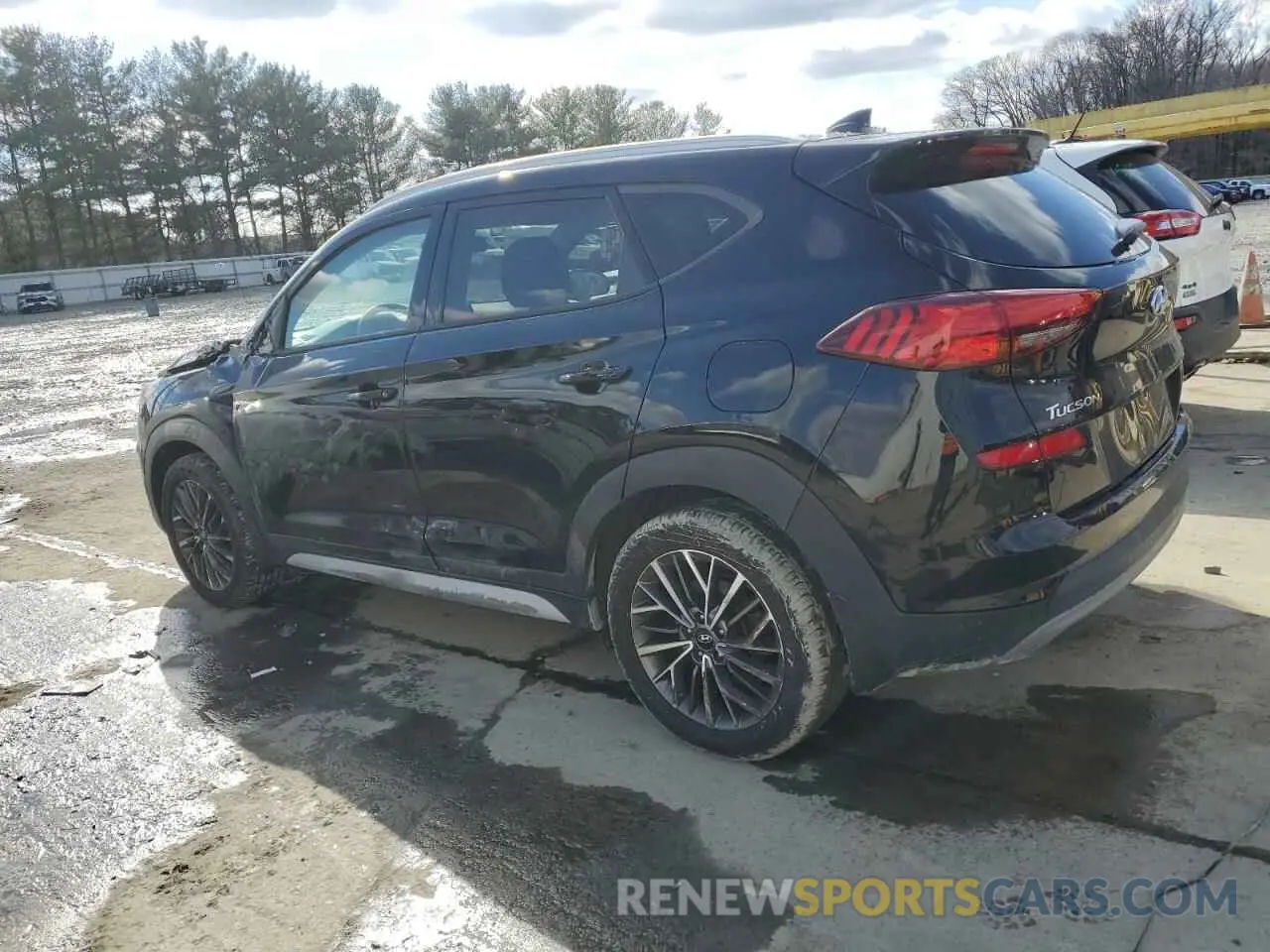 2 fotografías del automóvil dañado KM8J3CAL9KU895579 HYUNDAI TUCSON 2019