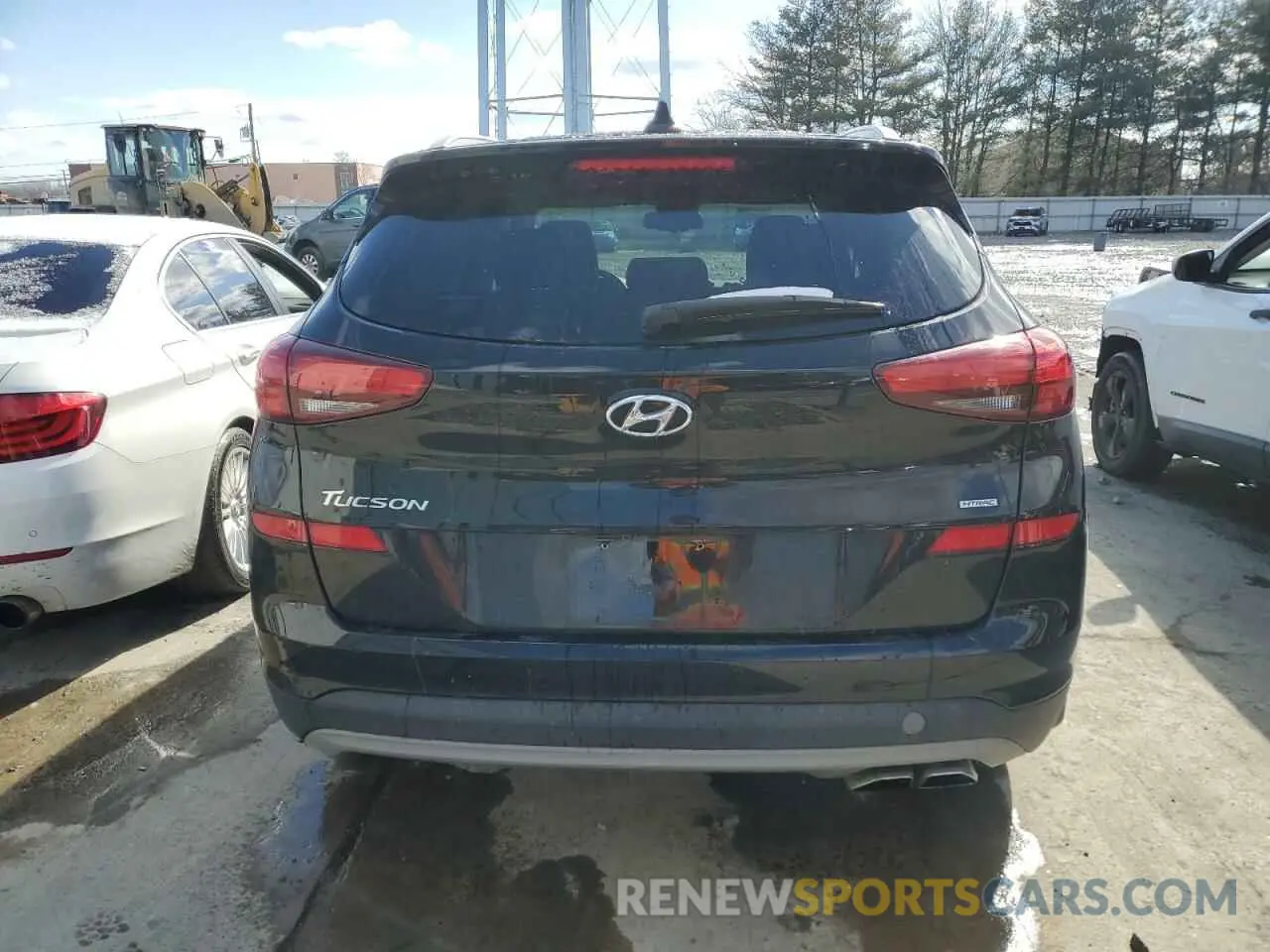 6 fotografías del automóvil dañado KM8J3CAL9KU895579 HYUNDAI TUCSON 2019