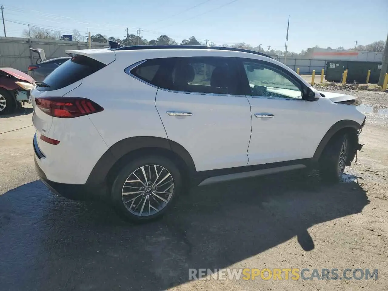 3 fotografías del automóvil dañado KM8J3CAL9KU998467 HYUNDAI TUCSON 2019