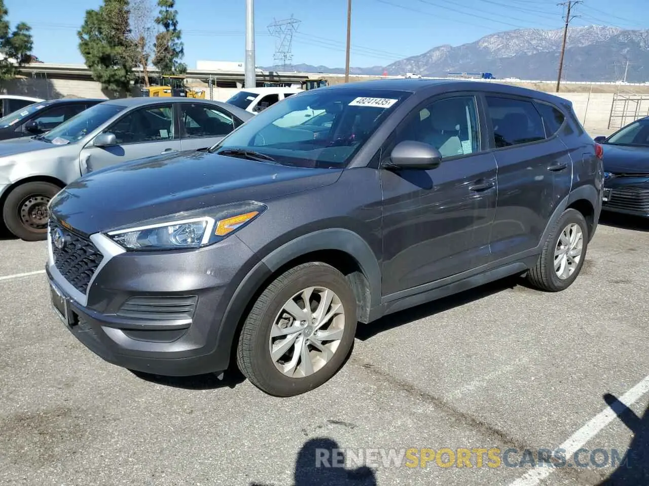 1 fotografías del automóvil dañado KM8J23A40LU081141 HYUNDAI TUCSON 2020