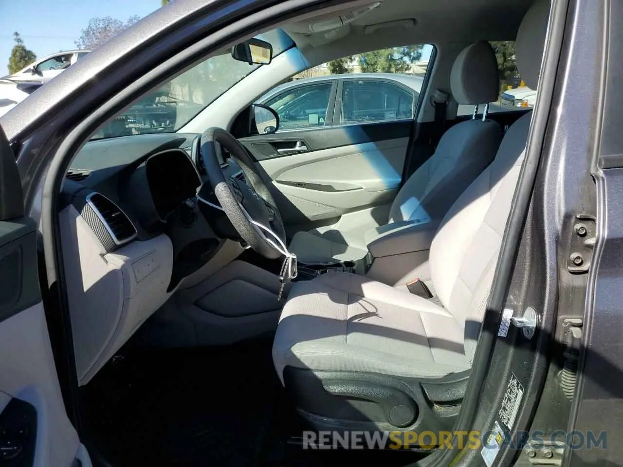 7 fotografías del automóvil dañado KM8J23A40LU081141 HYUNDAI TUCSON 2020