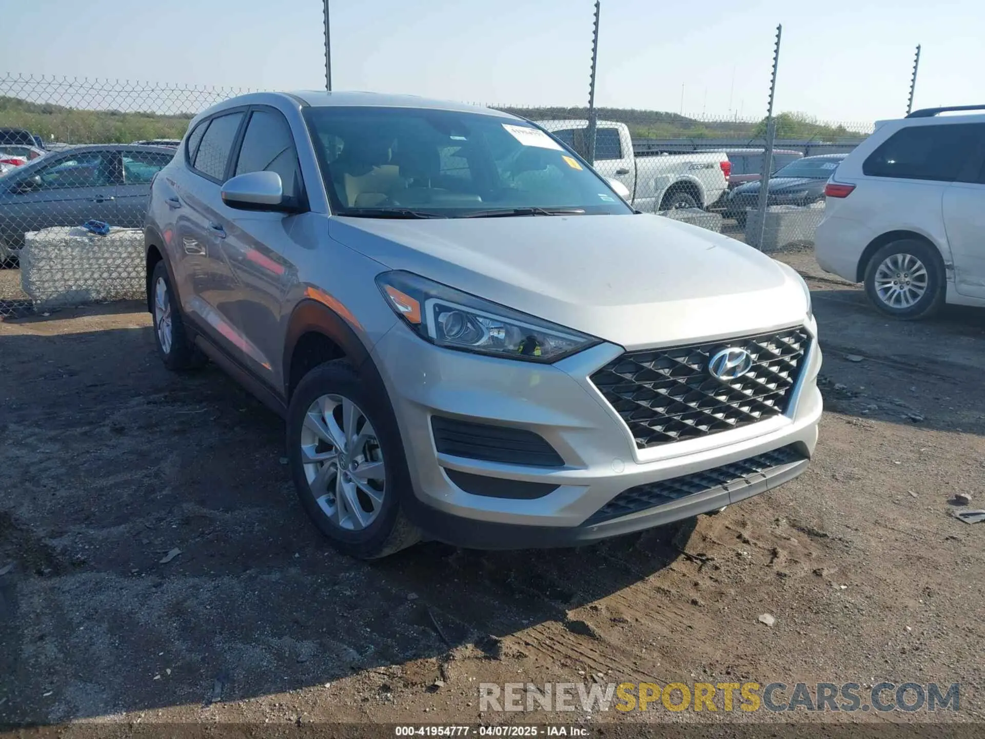 1 fotografías del automóvil dañado KM8J23A41LU140200 HYUNDAI TUCSON 2020