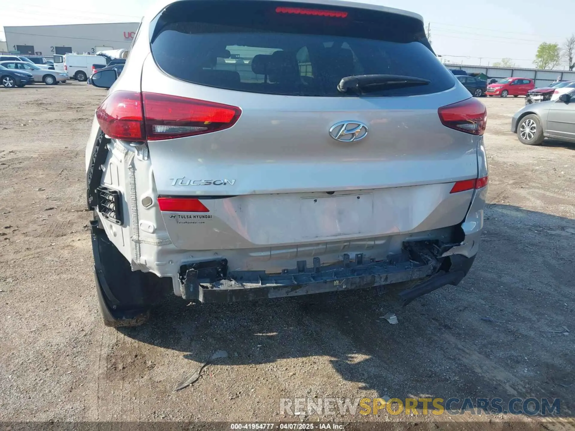 6 fotografías del automóvil dañado KM8J23A41LU140200 HYUNDAI TUCSON 2020