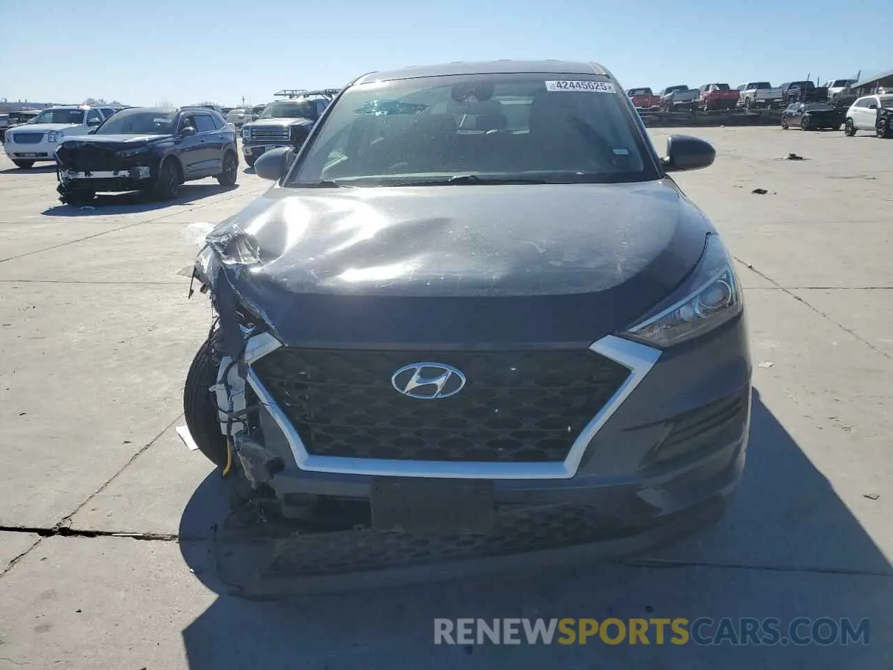 5 fotografías del automóvil dañado KM8J23A41LU218913 HYUNDAI TUCSON 2020