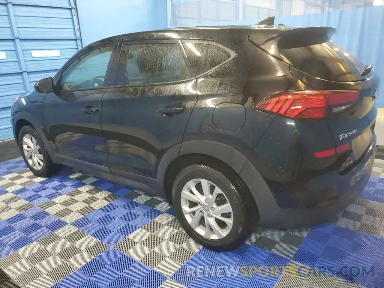 2 fotografías del automóvil dañado KM8J23A42LU140450 HYUNDAI TUCSON 2020