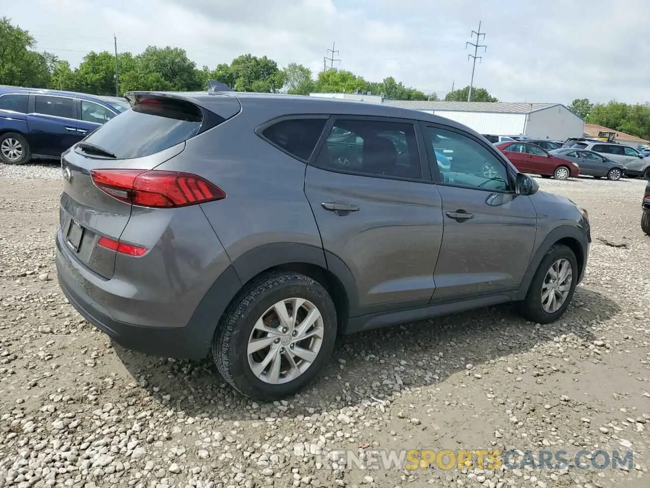 3 fotografías del automóvil dañado KM8J23A43LU084356 HYUNDAI TUCSON 2020