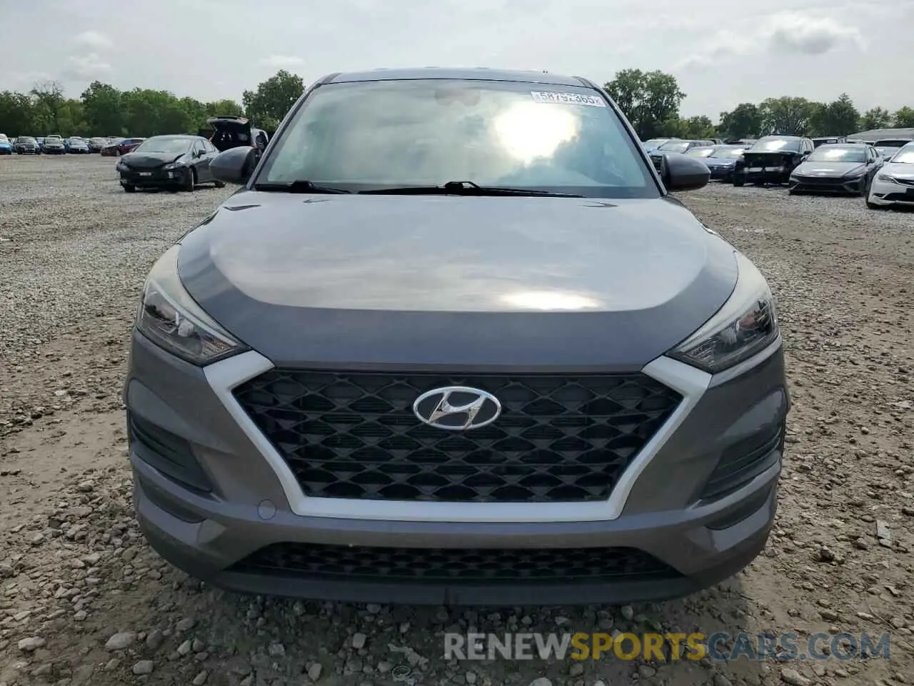 5 fotografías del automóvil dañado KM8J23A43LU084356 HYUNDAI TUCSON 2020