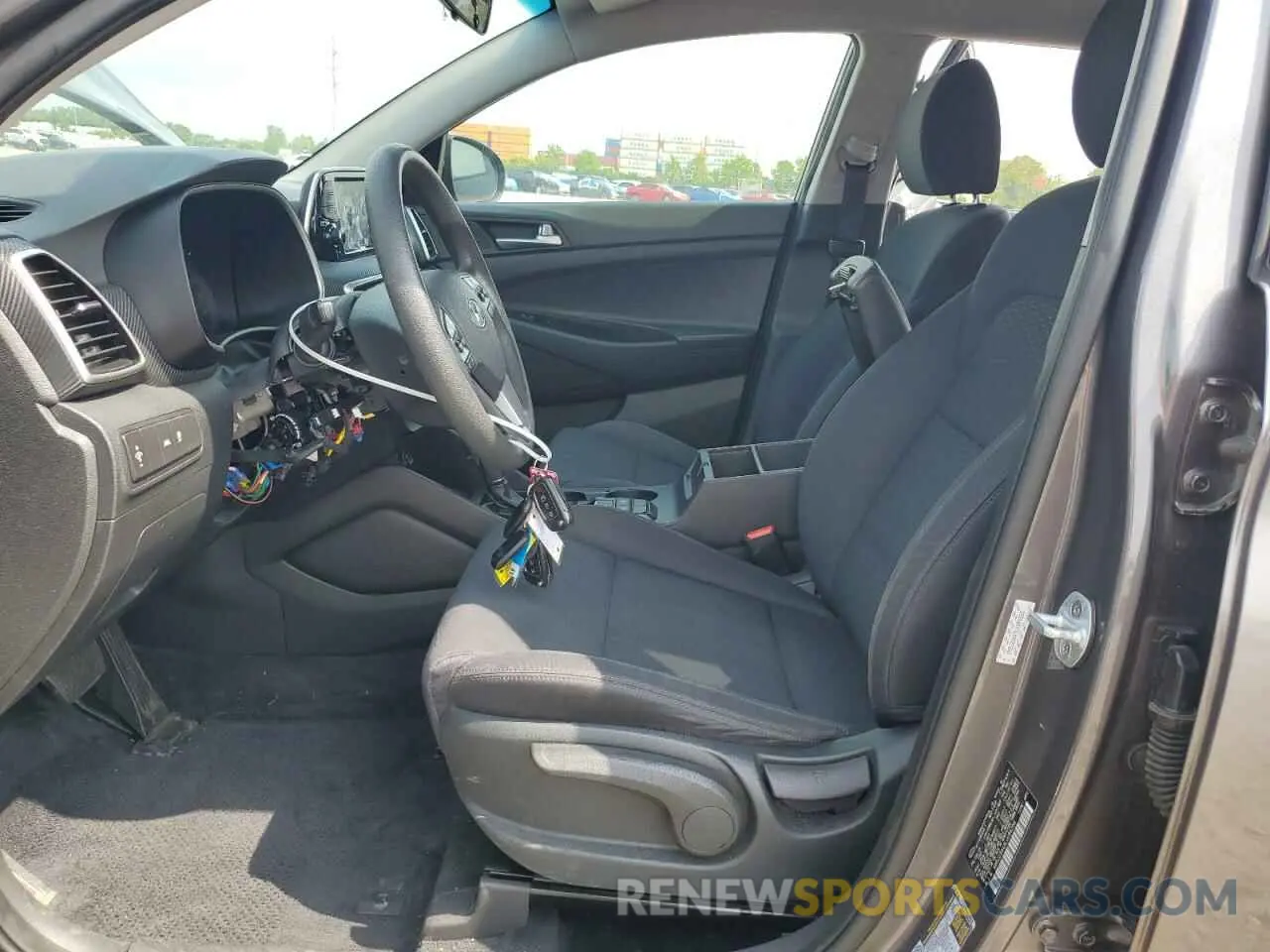 7 fotografías del automóvil dañado KM8J23A43LU084356 HYUNDAI TUCSON 2020