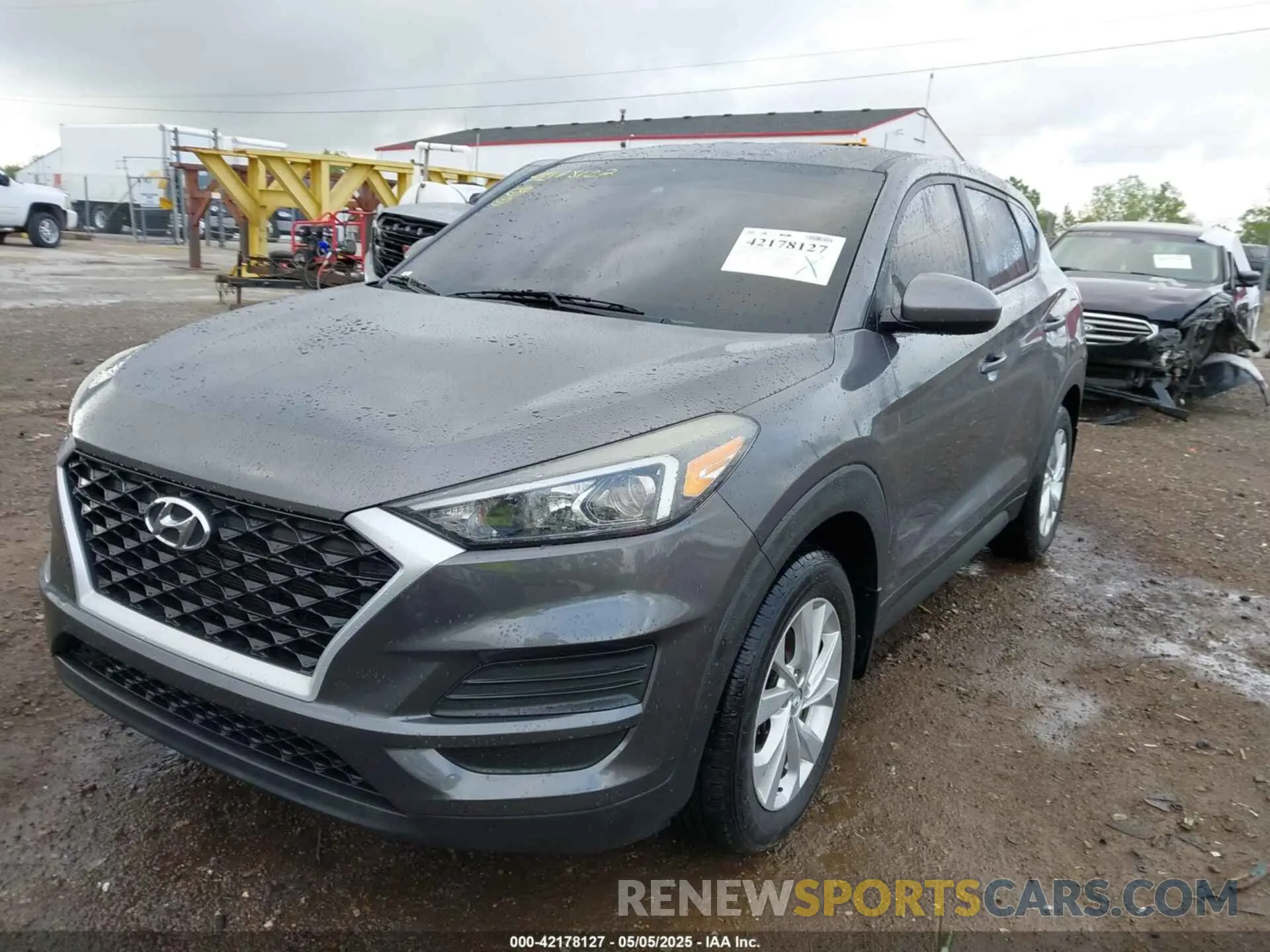 2 fotografías del automóvil dañado KM8J23A43LU115525 HYUNDAI TUCSON 2020