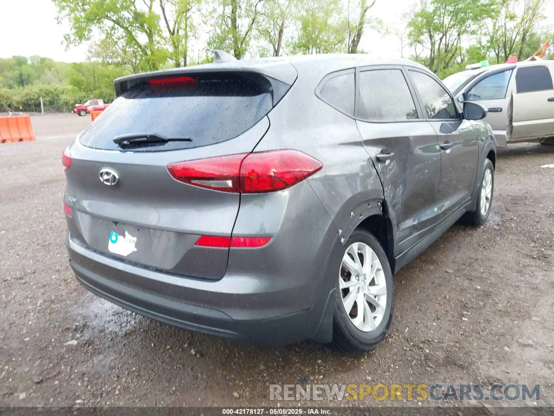 4 fotografías del automóvil dañado KM8J23A43LU115525 HYUNDAI TUCSON 2020