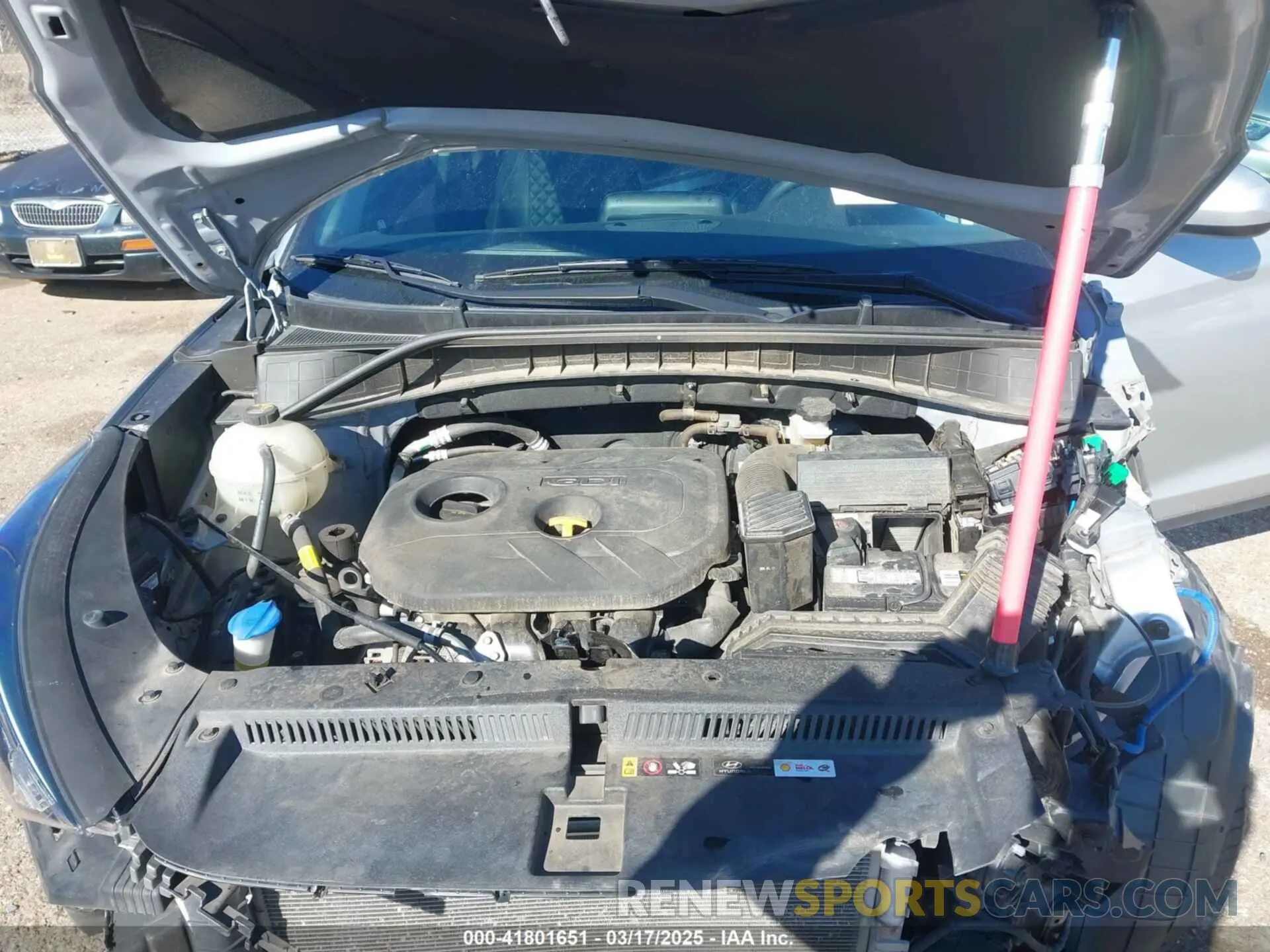 10 fotografías del automóvil dañado KM8J23A43LU235115 HYUNDAI TUCSON 2020