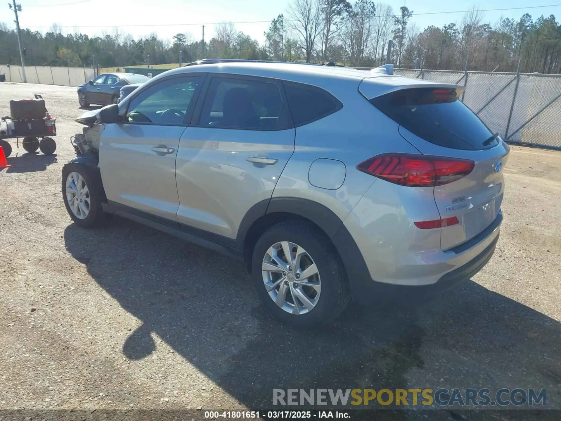 3 fotografías del automóvil dañado KM8J23A43LU235115 HYUNDAI TUCSON 2020