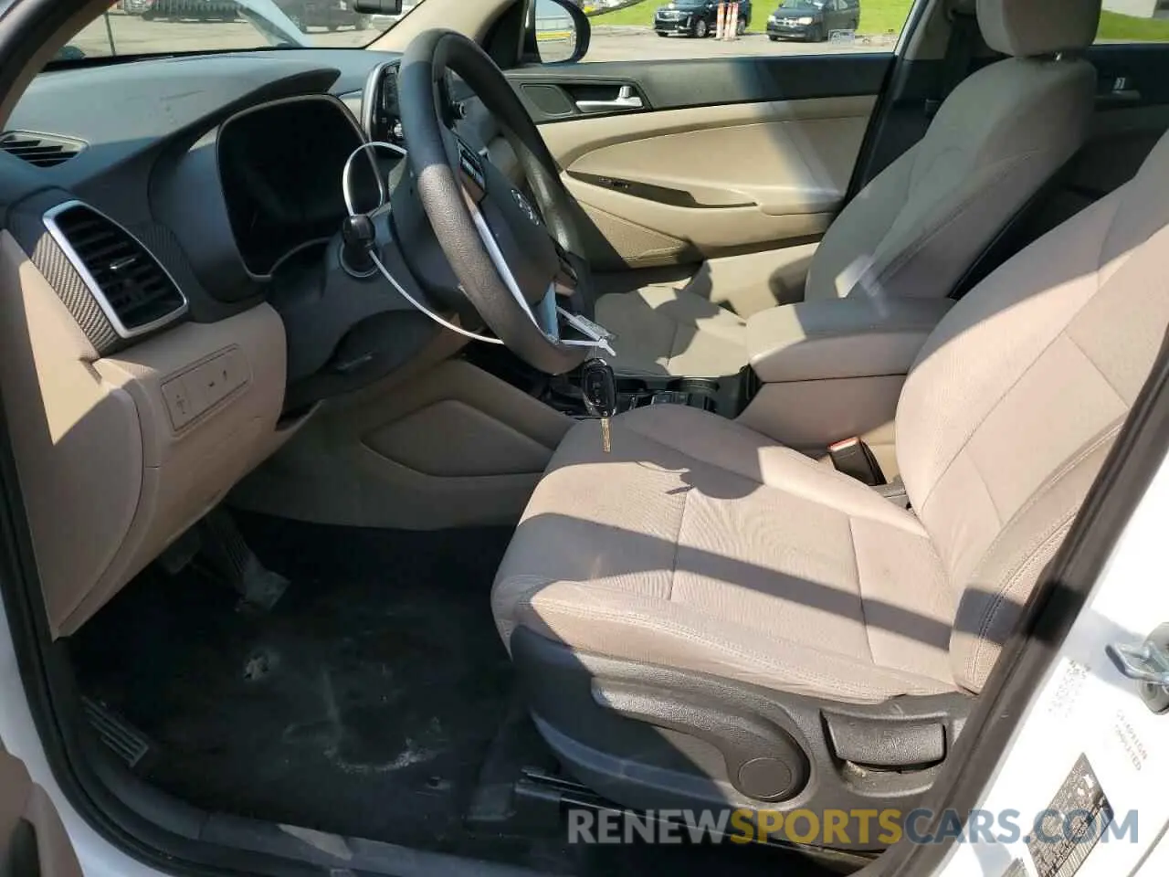 7 fotografías del automóvil dañado KM8J23A43LU242369 HYUNDAI TUCSON 2020