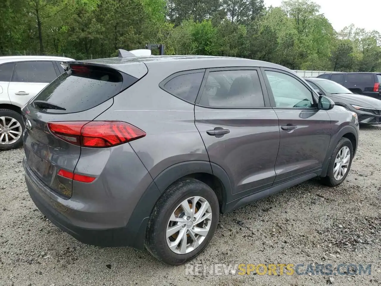 3 fotografías del automóvil dañado KM8J23A44LU101312 HYUNDAI TUCSON 2020