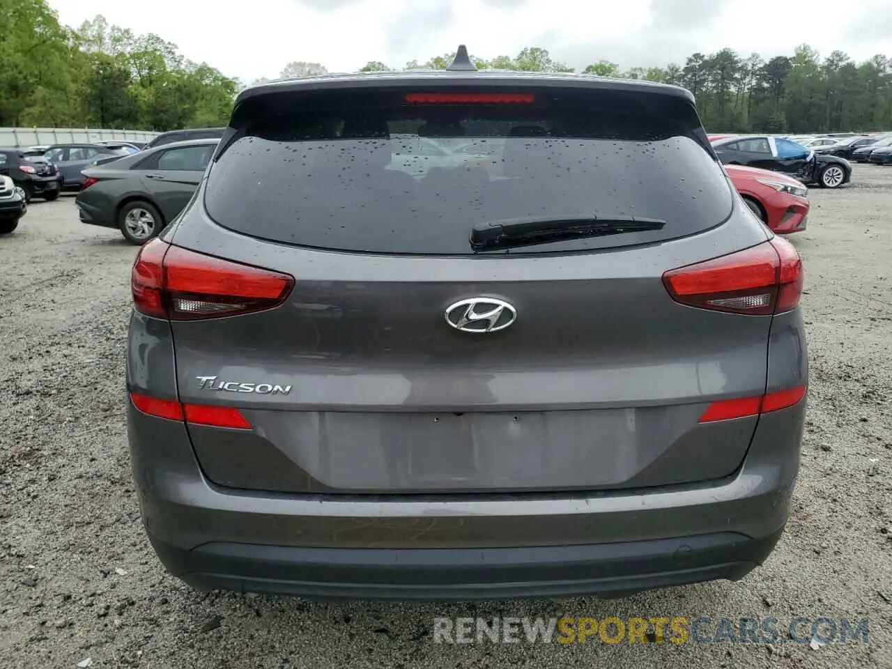 6 fotografías del automóvil dañado KM8J23A44LU101312 HYUNDAI TUCSON 2020