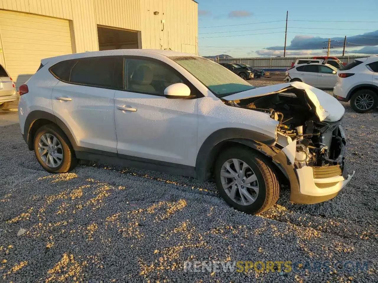 4 fotografías del automóvil dañado KM8J23A44LU212717 HYUNDAI TUCSON 2020