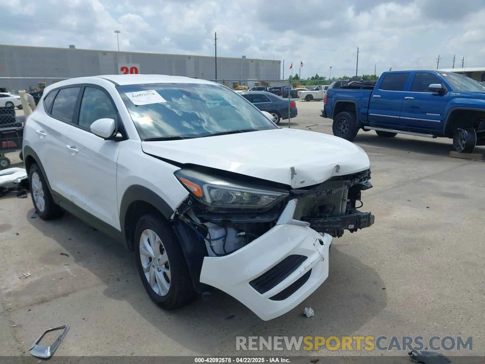 1 fotografías del automóvil dañado KM8J23A45LU102453 HYUNDAI TUCSON 2020