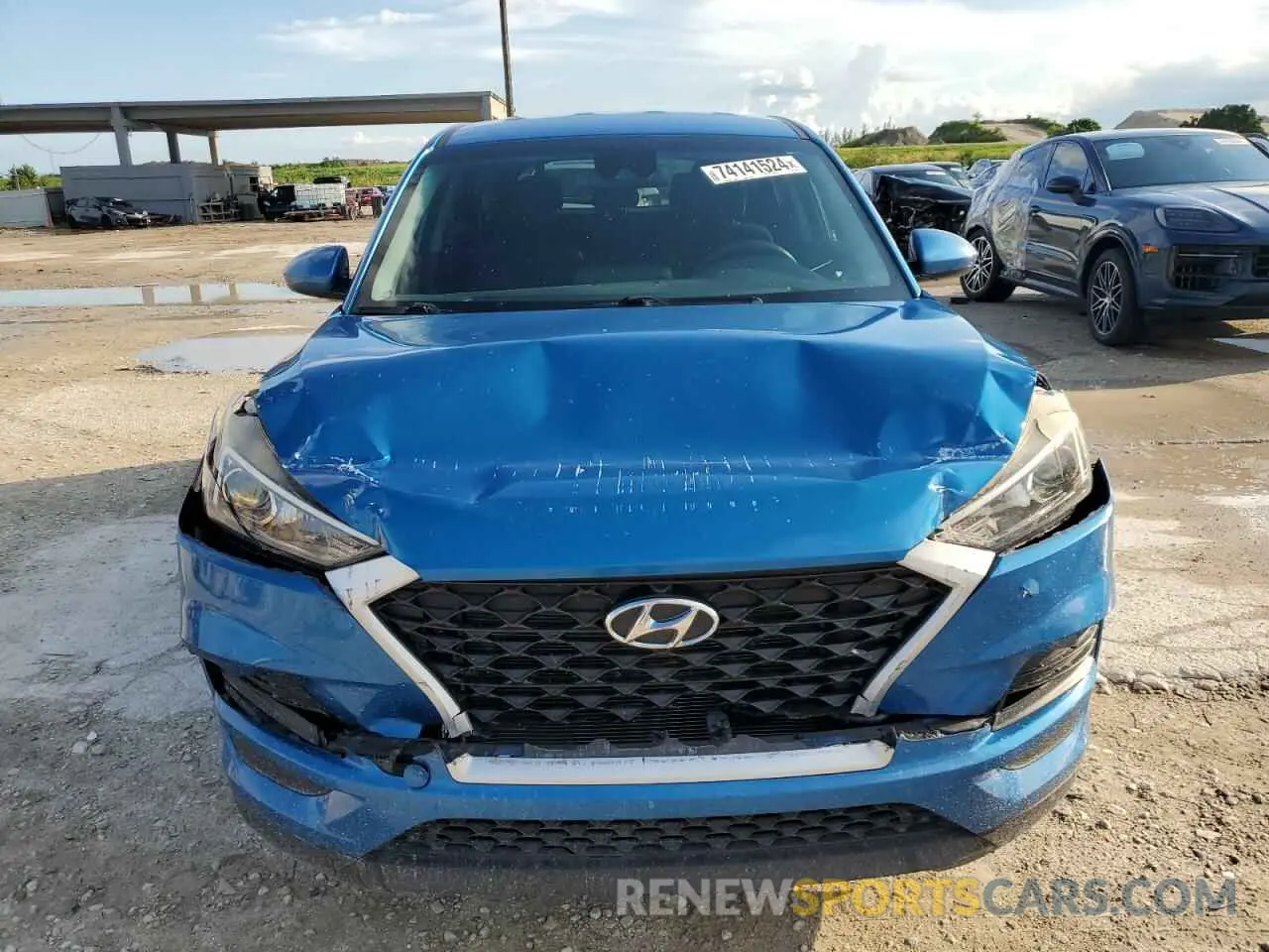 5 fotografías del automóvil dañado KM8J23A45LU143486 HYUNDAI TUCSON 2020