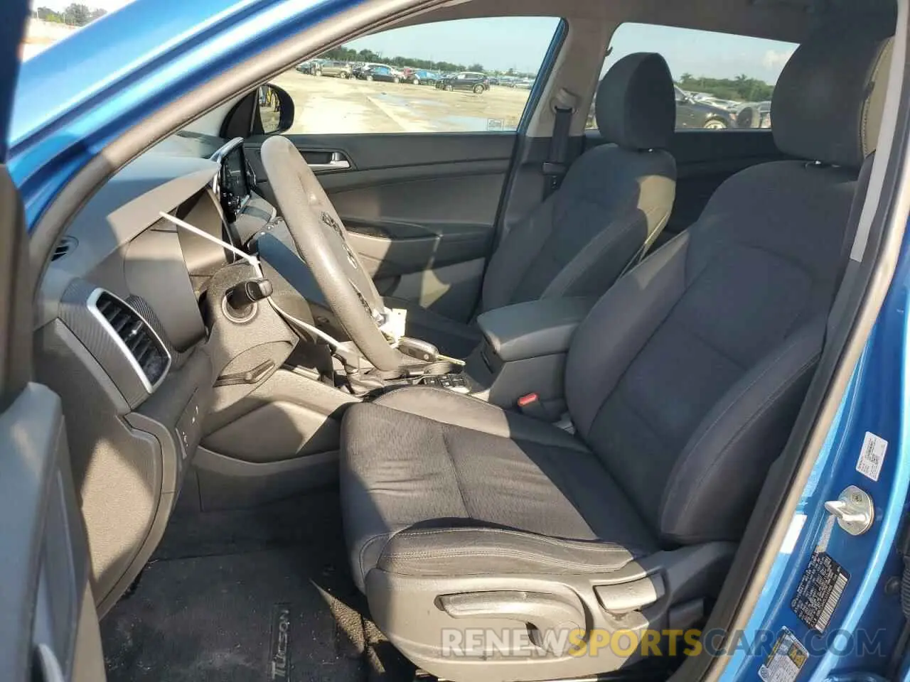 7 fotografías del automóvil dañado KM8J23A45LU143486 HYUNDAI TUCSON 2020