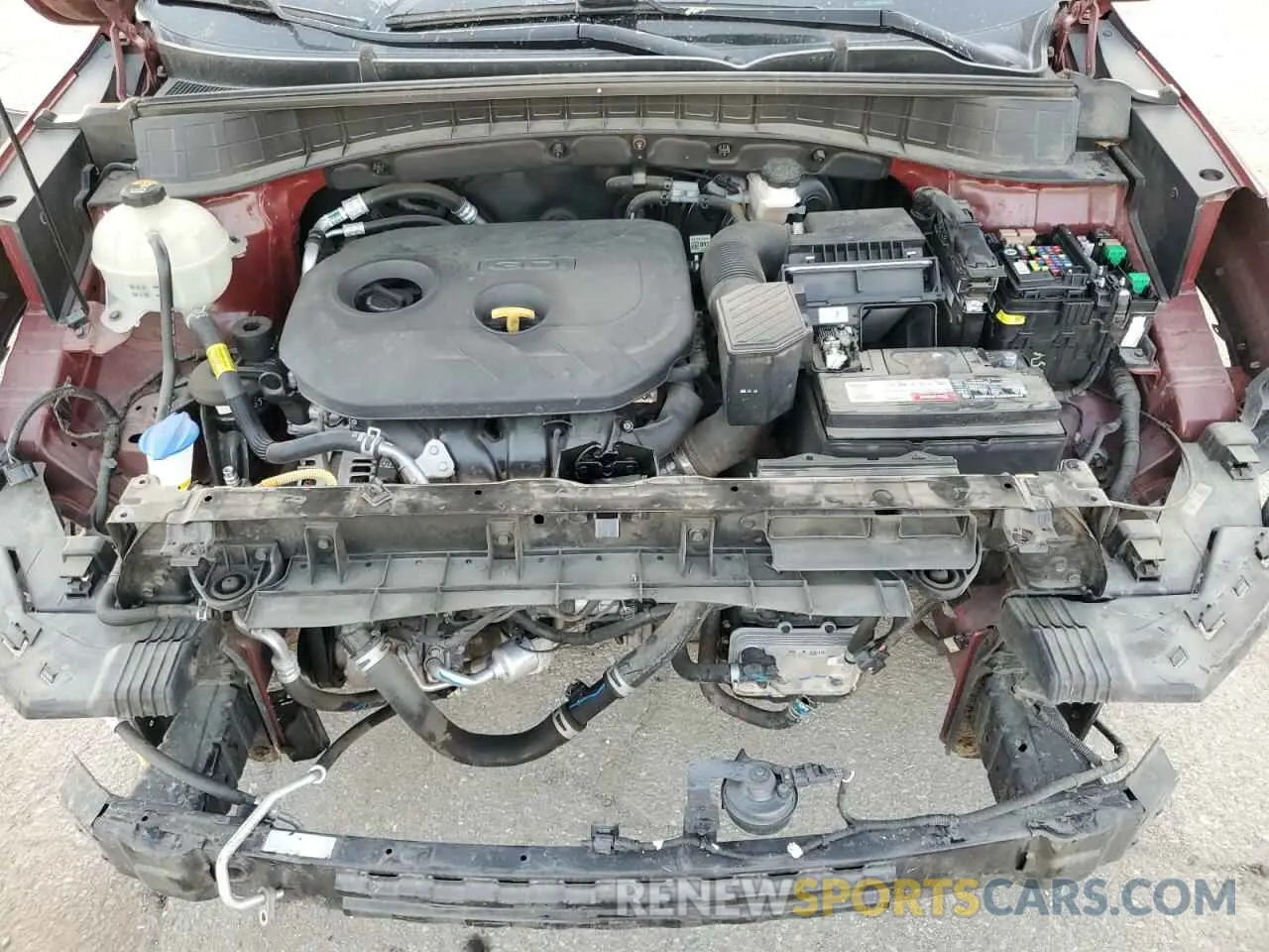 11 fotografías del automóvil dañado KM8J23A45LU188816 HYUNDAI TUCSON 2020