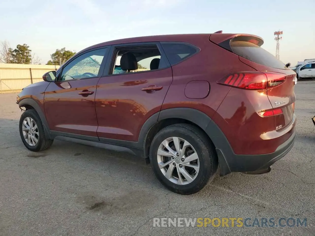 2 fotografías del automóvil dañado KM8J23A45LU188816 HYUNDAI TUCSON 2020