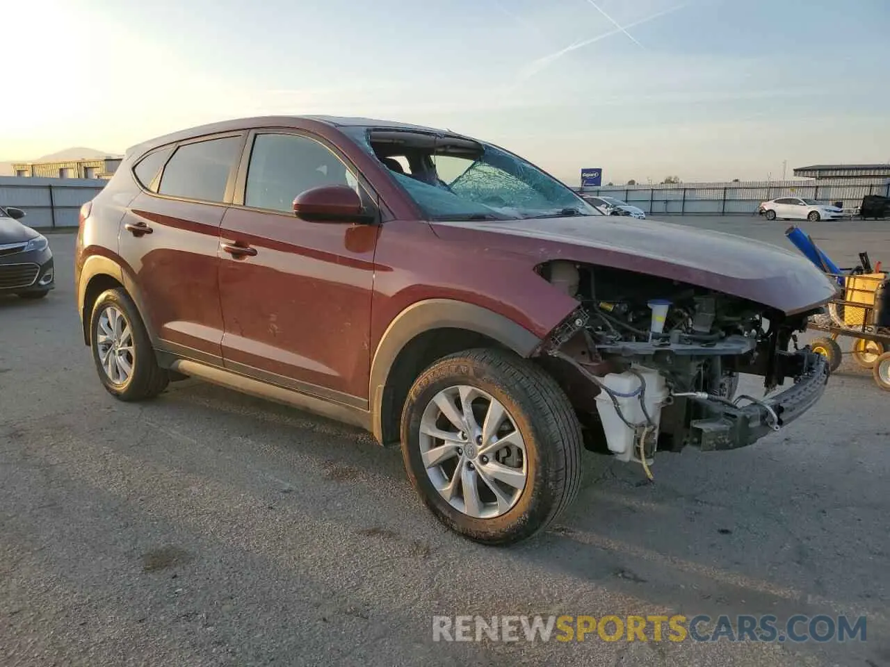4 fotografías del automóvil dañado KM8J23A45LU188816 HYUNDAI TUCSON 2020