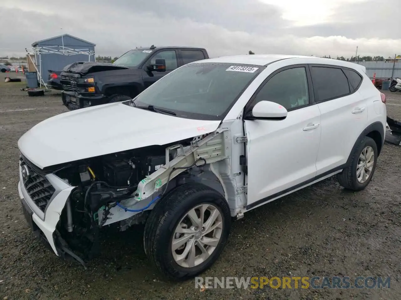 1 fotografías del automóvil dañado KM8J23A46LU189439 HYUNDAI TUCSON 2020