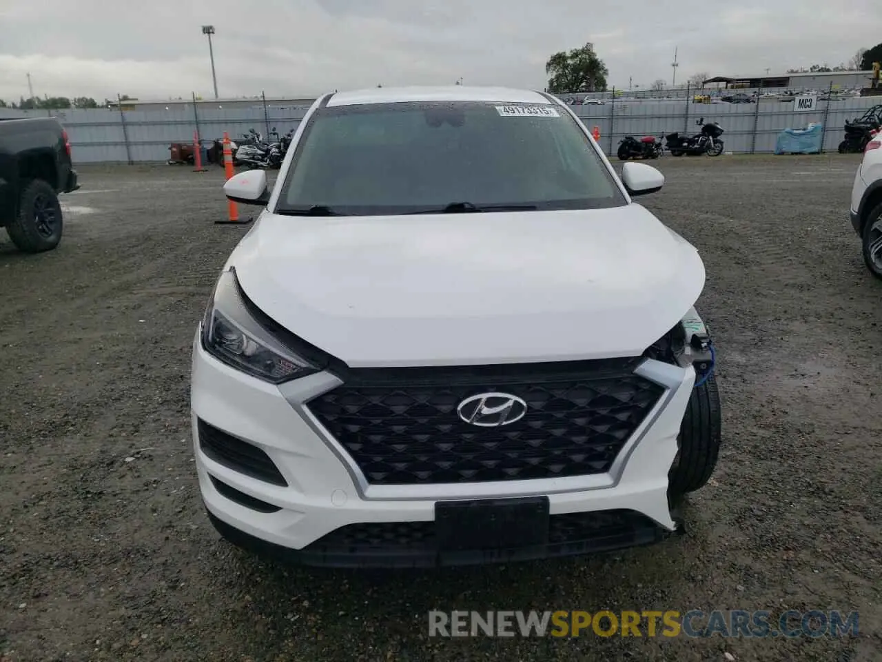 5 fotografías del automóvil dañado KM8J23A46LU189439 HYUNDAI TUCSON 2020