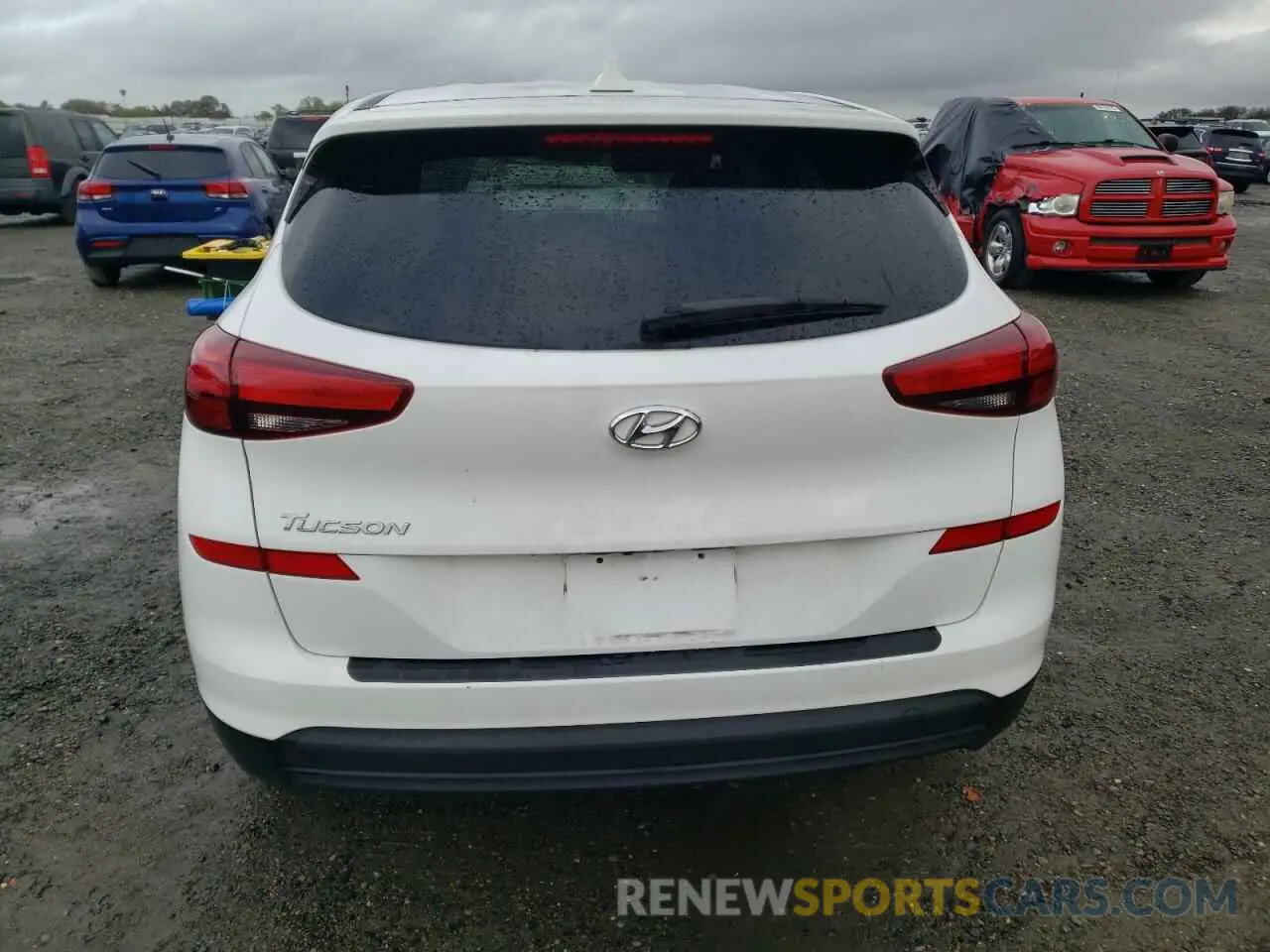6 fotografías del automóvil dañado KM8J23A46LU189439 HYUNDAI TUCSON 2020