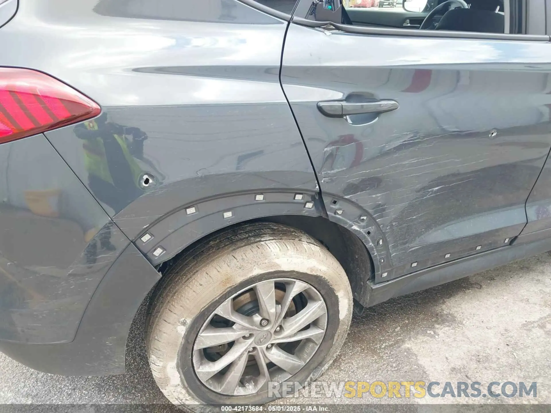 13 fotografías del automóvil dañado KM8J23A47LU084733 HYUNDAI TUCSON 2020