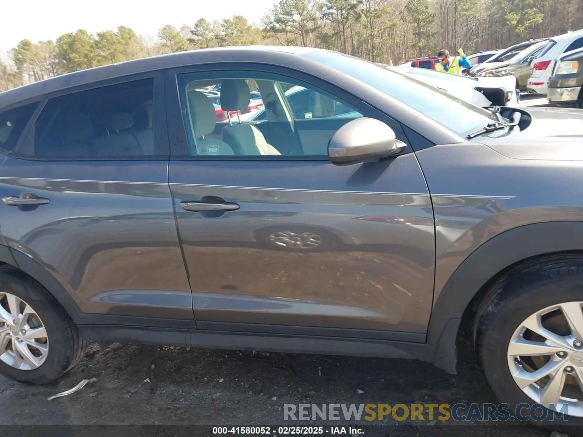 14 fotografías del automóvil dañado KM8J23A48LU140565 HYUNDAI TUCSON 2020