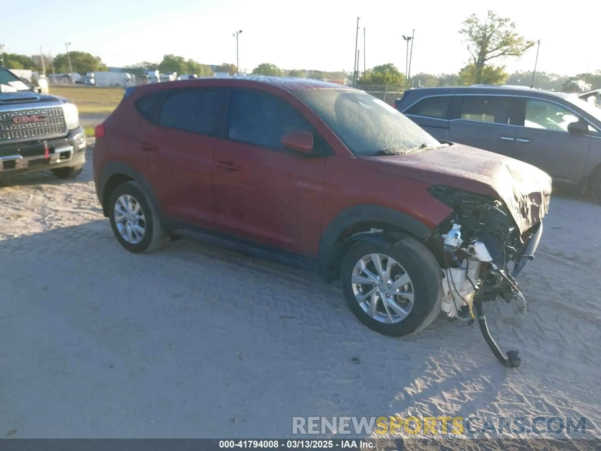 1 fotografías del automóvil dañado KM8J23A49LU243641 HYUNDAI TUCSON 2020