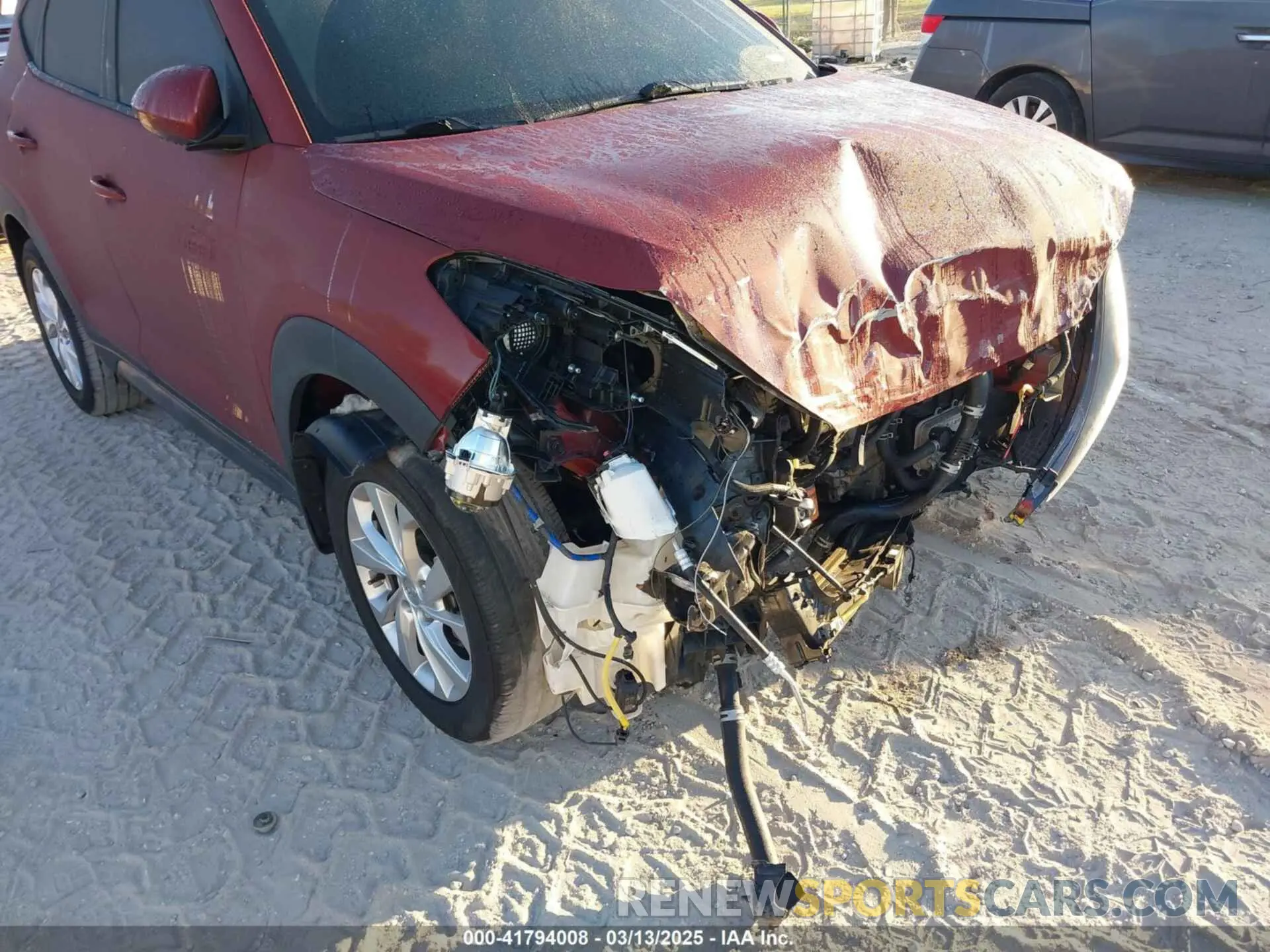 17 fotografías del automóvil dañado KM8J23A49LU243641 HYUNDAI TUCSON 2020
